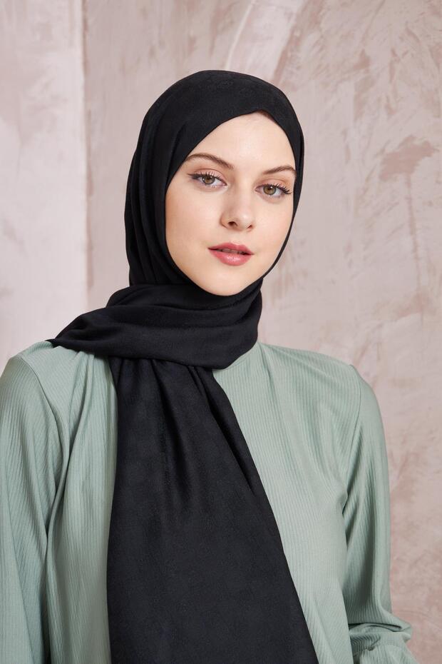 Modal Şal - Siyah 311 - 4