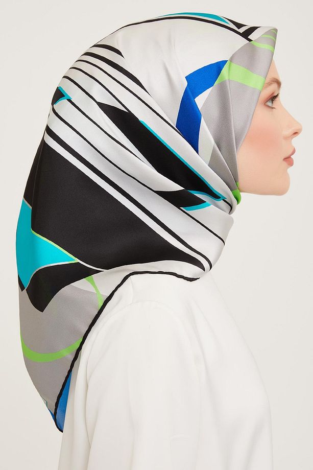 İpek Eşarp 2024 Kış - 9050-03 Twill - 4