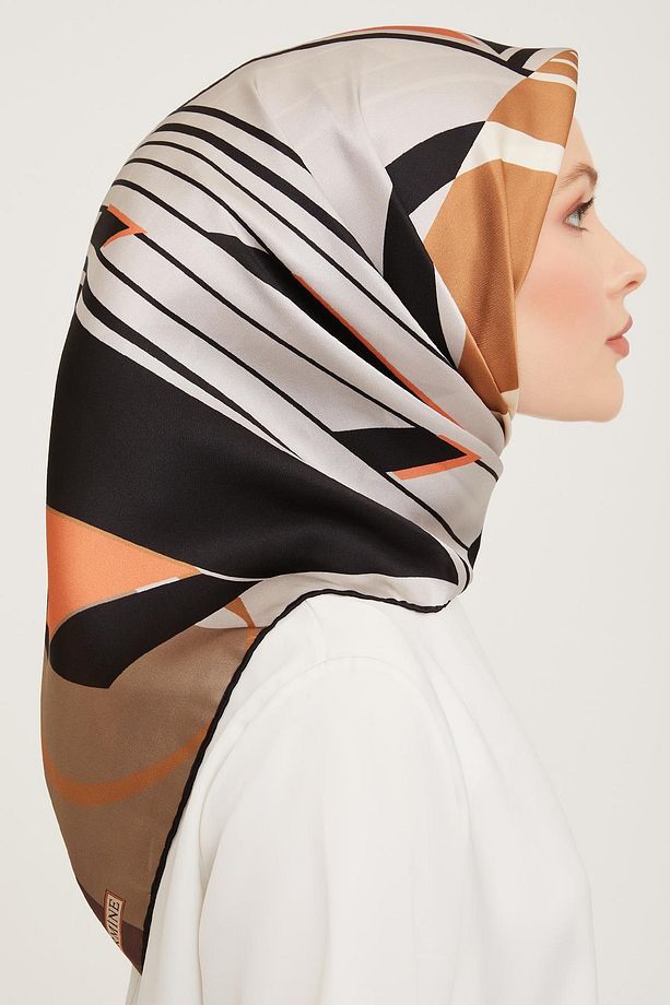 İpek Eşarp 2024 Kış - 9050-05 Twill - 4