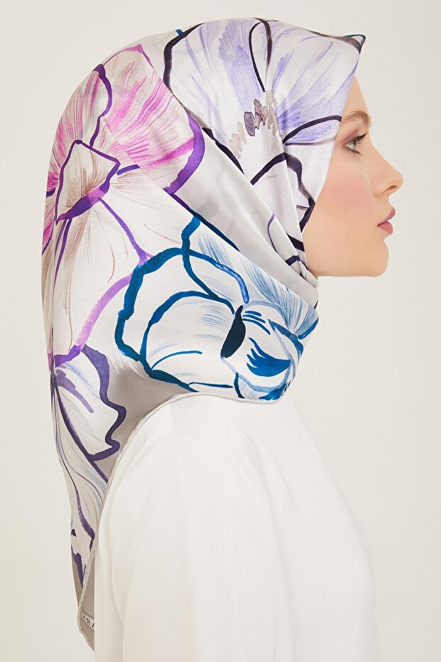 35 Twill Silk Scarf 9110D