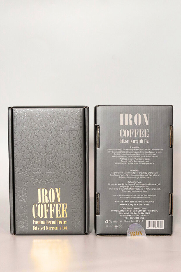 Iron Coffee Bitkisel Toz Kahve - 3