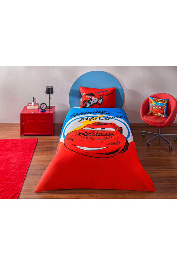 Single Licensed Duvet Cover Set Disney Cars Mcqueen