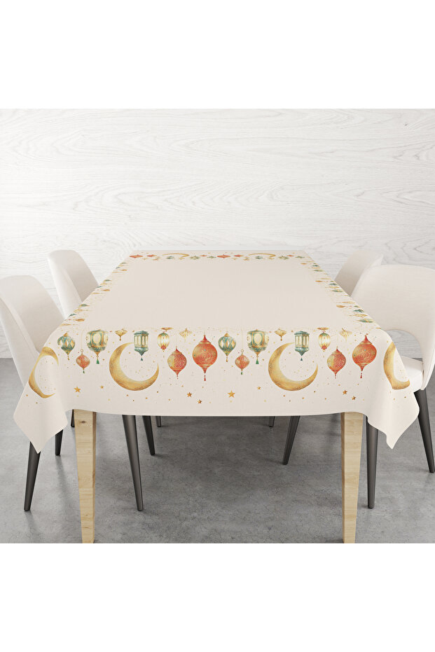 Ramadan Patterned Digital Print Tablecloth - 1