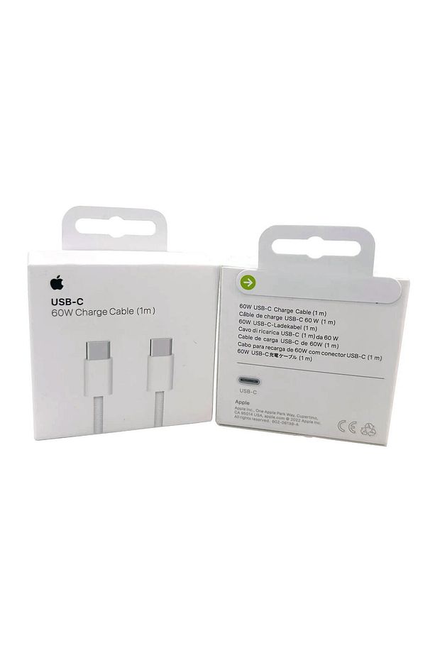 USB-C Örgü Şarj Kablosu (1 m) MQKJ3ZM/A - Beyaz - 2