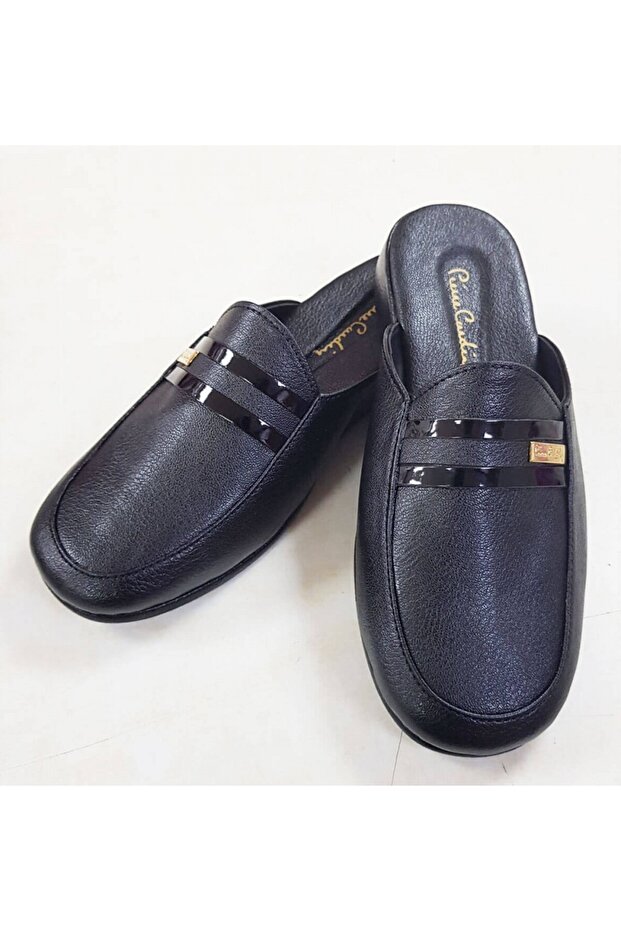 Black Men's Dowry Slippers - Th.Cl2.Vr.9.1.Pc