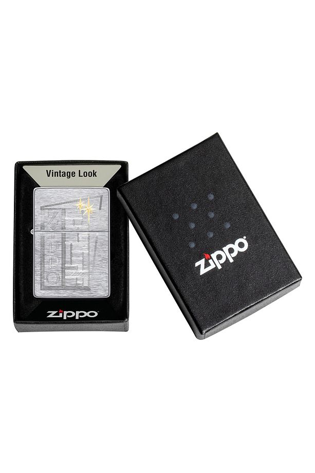 230.25 Retro Zippo Design Çakmak - 49801-096105 - 4