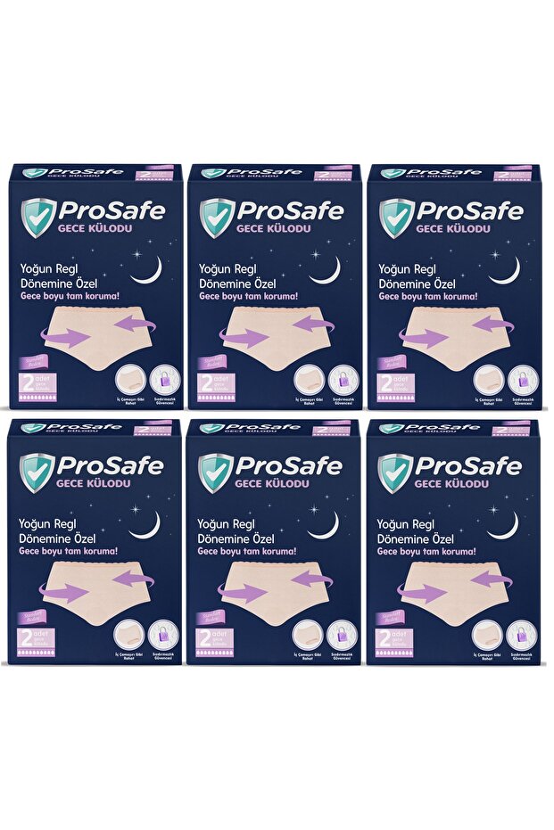 Nighttime panties special for heavy menstruation period 12 pieces