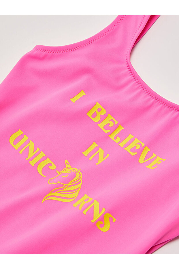 Baskılı kız çocuk mayo - 3