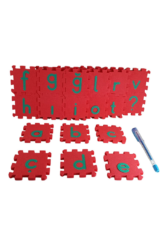 ALFABE SETİ - KÜÇÜK HARFLER - 7 cm - 7