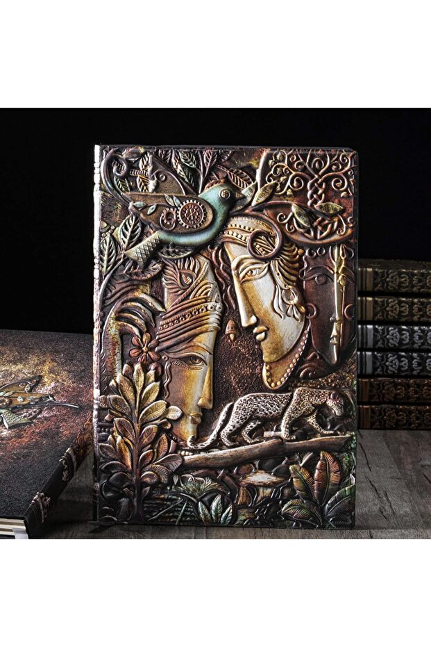 Gift Leather Notebook 3D Embossed - 1