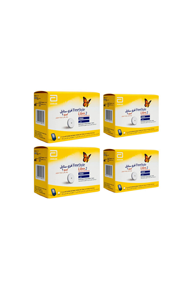 Abbott Freestyle Libre 2 Glucose Sensor (4 Pack) - 1