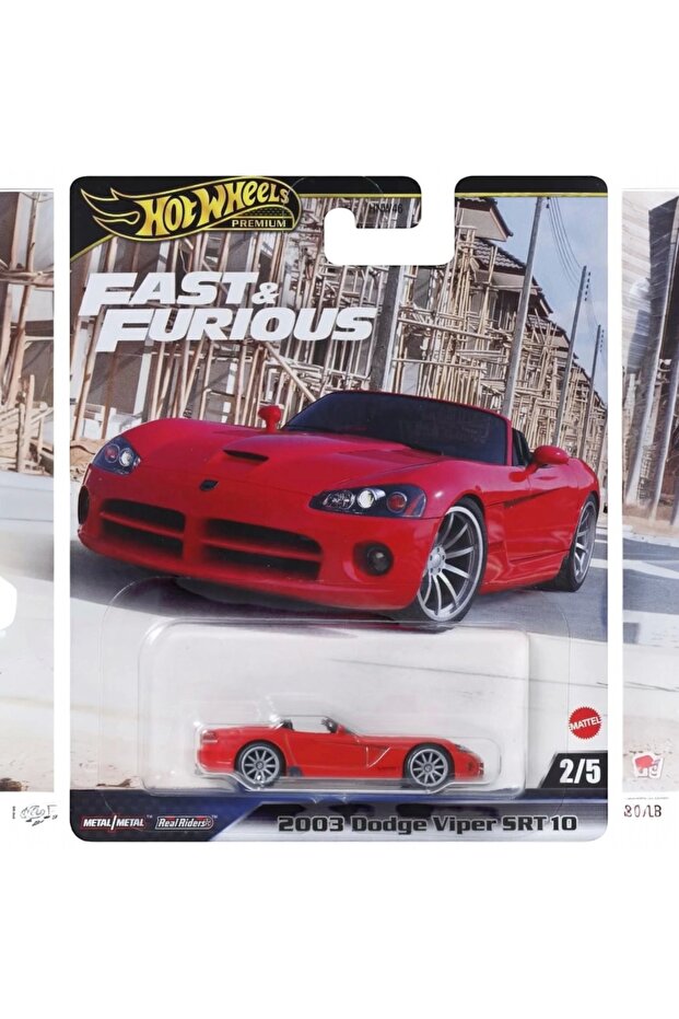 Fast-Furious Premium Car 2003 Dodge Viper Srt10 Hnw46-Jbl85