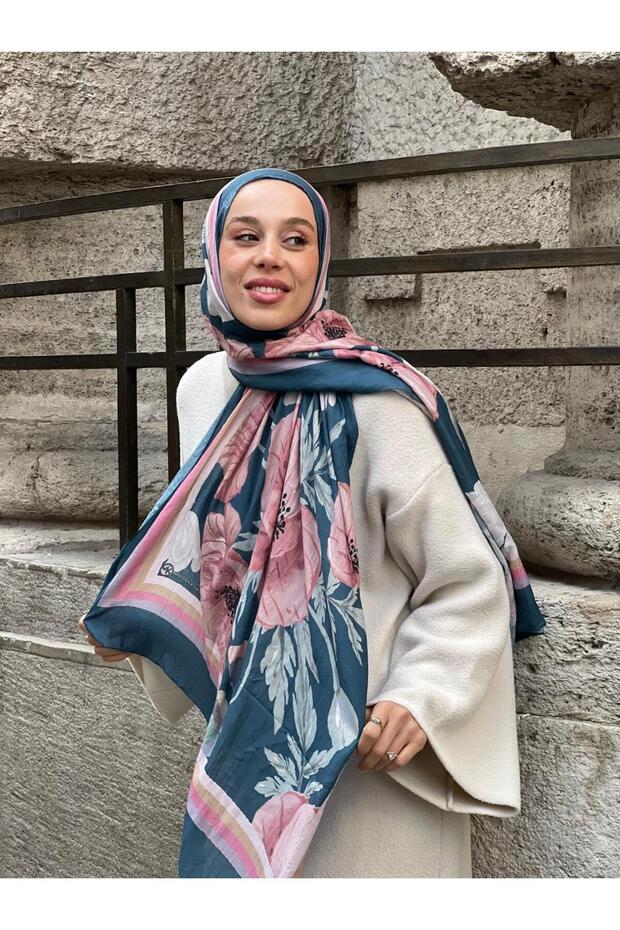 Margarit Desen Bambu Şal - 3