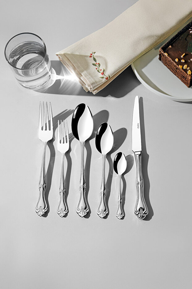Lalezar Saten 12-Person 72-Piece Boxed Cutlery Set