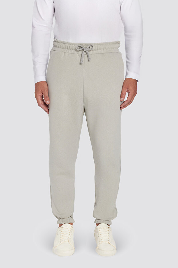 Unisex Relax Fit Relax Fit Raster 3-Pocket Elastic Jogger Leg Stone Color Sweatpants