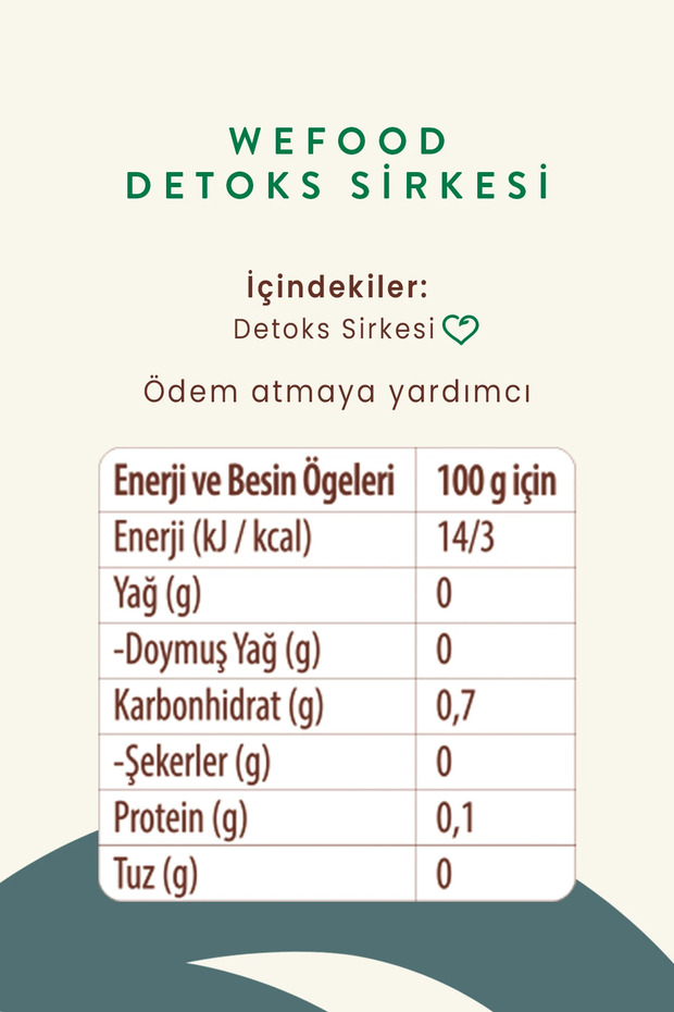Detoks Sirkesi 250 ml (Doğal Fermantasyon) - 4
