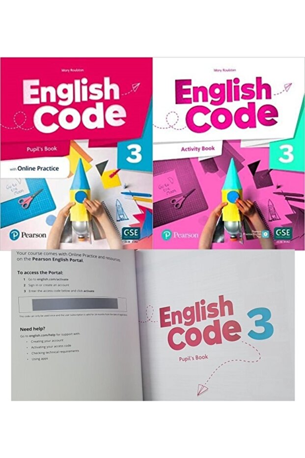 كتاب اللغة الإنجليزية للصف 3 كتاب التلميذ مع كتاب أنشطة الممارسة عبر الإنترنت