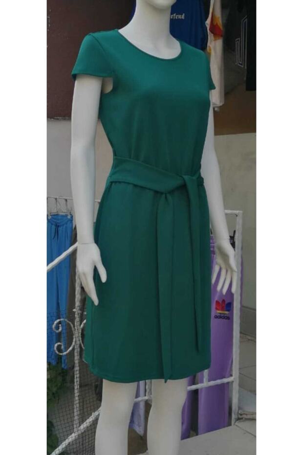 Krep Elbise - 1