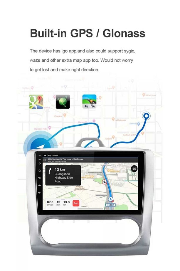 Focus 2 Dijital Android 2gb Ram +32gb Hafıza + Wifi + Gps + Youtube + Play Store +bluetooth - 4
