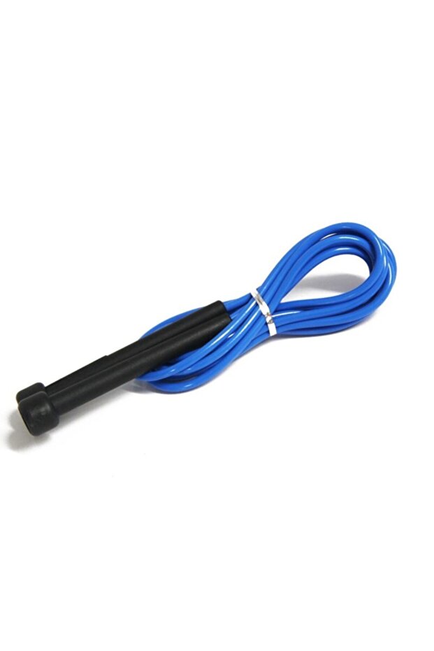 حبل القفز للتدريب على التمارين الرياضية باللون الأزرق - 3