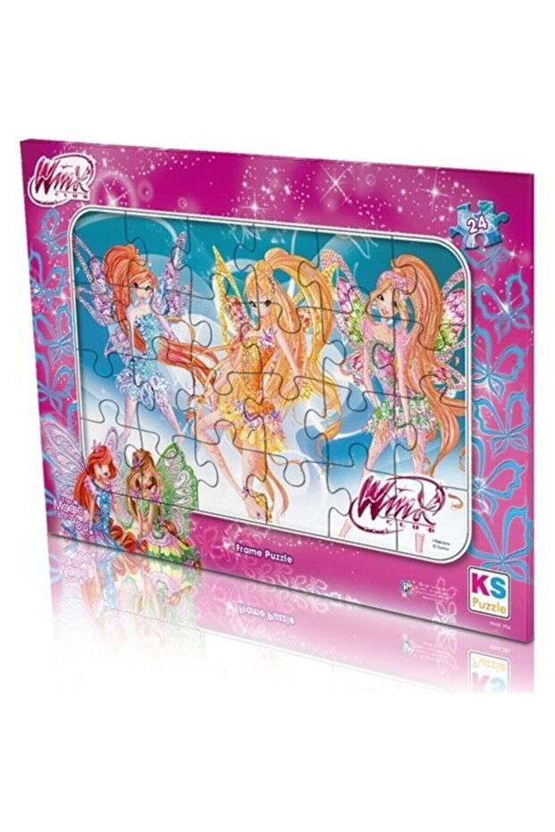 بازل 24 قطعة إطار وينكس 24x34 سم Winx.704