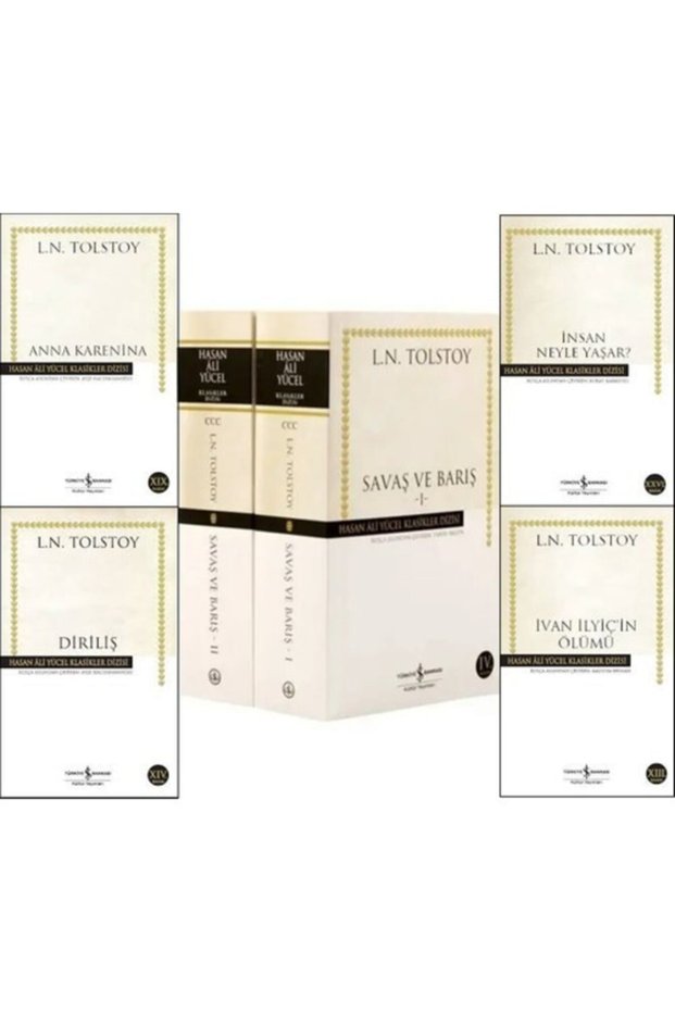 Tolstoy Anna Karenina, Diriliş, Savaş Ve Barış 2 Cilt, Insan Neyle Yaşar, Ivan Ilyiç'in Ölümü