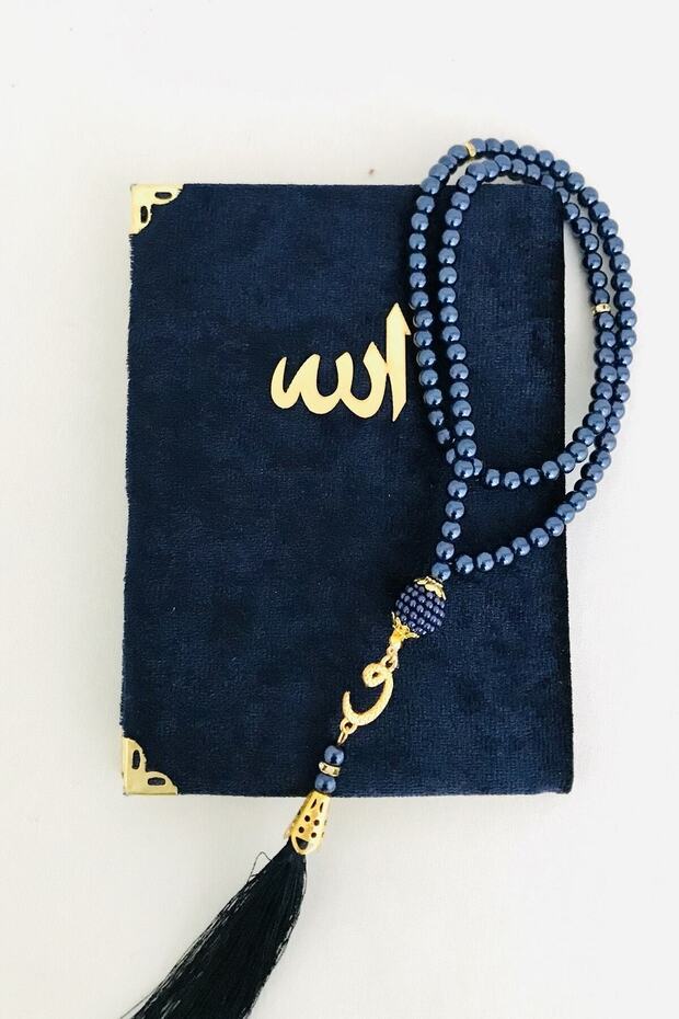 Lacivert Seccade Seti - 4