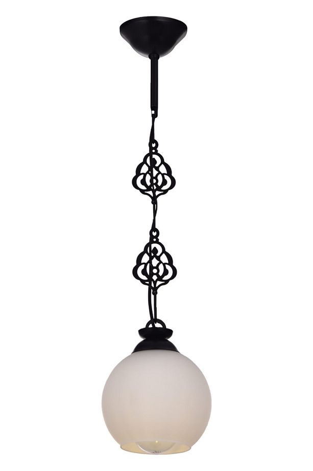Osmanlı Tekli Modern Camlı Sarkıt Avize - 1