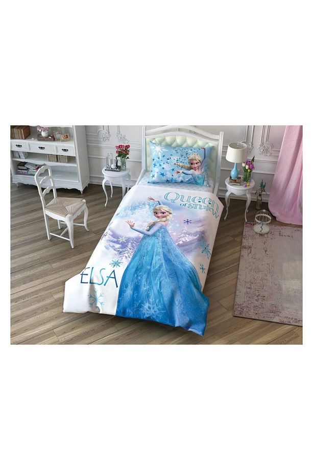 Frozen 2 Double Color Lisanslı Tek Kişilik Nevresim Takımı - 1