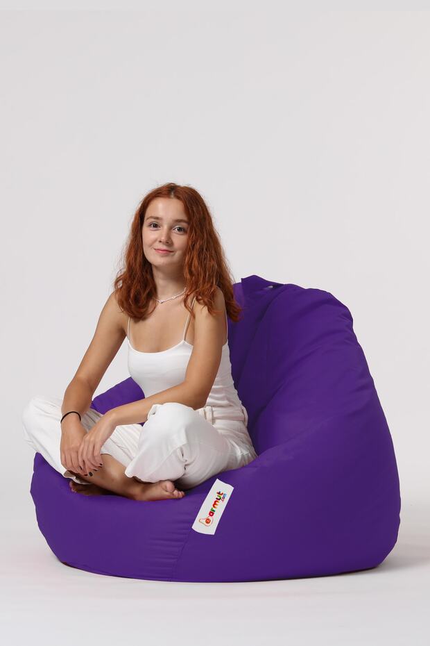 Premium Xxl Armut Koltuk Mor - 7