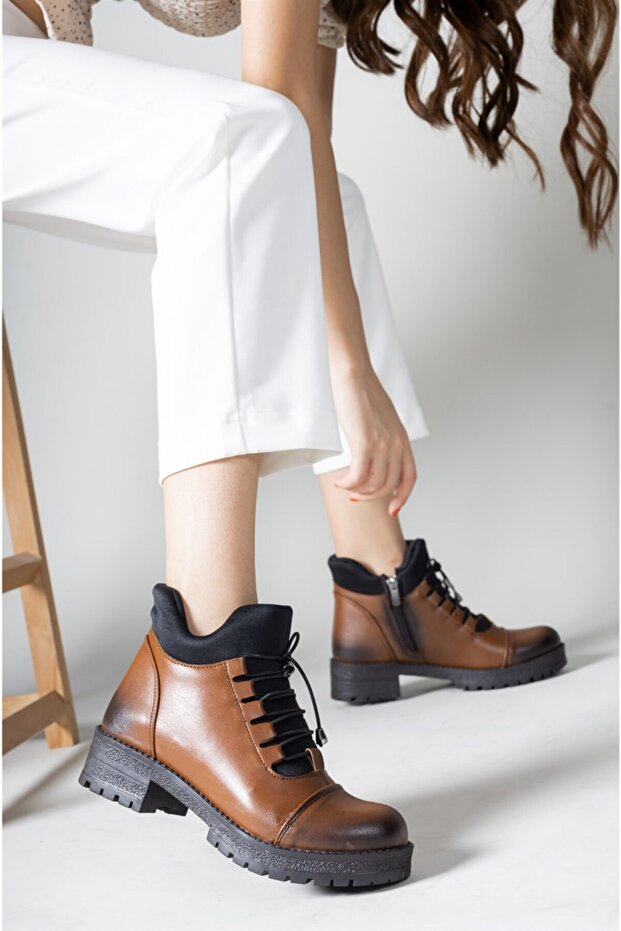 Taba Cilt Kadın Postal Bot 0012720 - 4