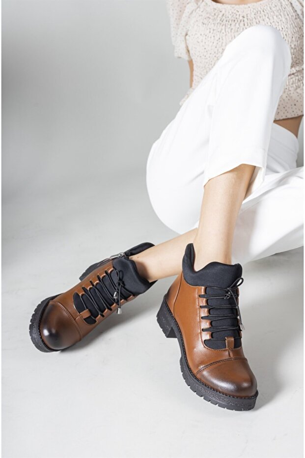 Taba Cilt Kadın Postal Bot 0012720 - 5