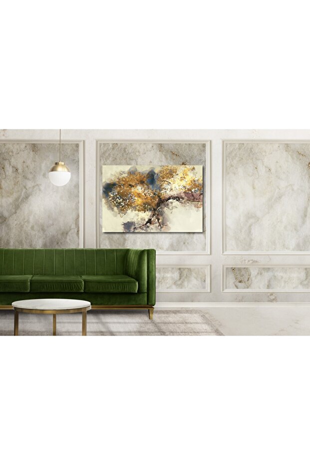 Abstract Çınar Ağacı Kanvas Tablo - 6