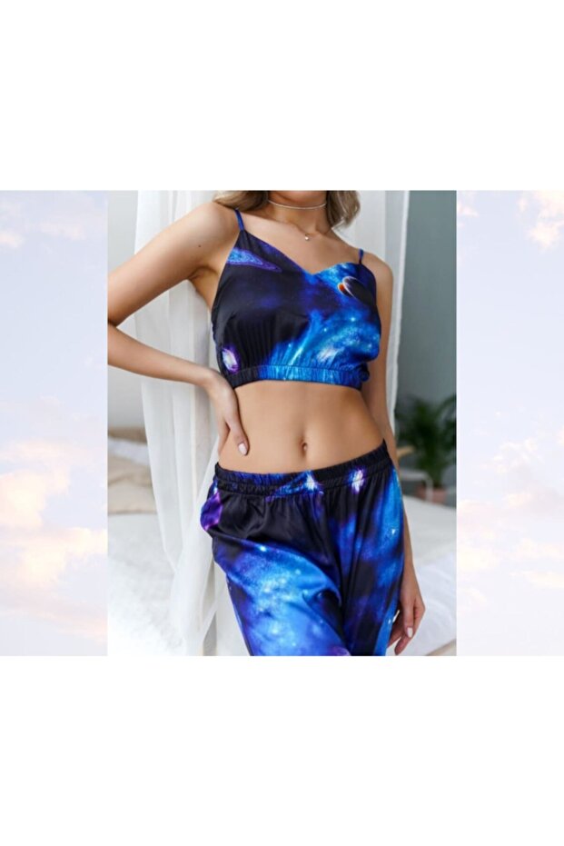 Σετ σατέν Space Pattern - 4