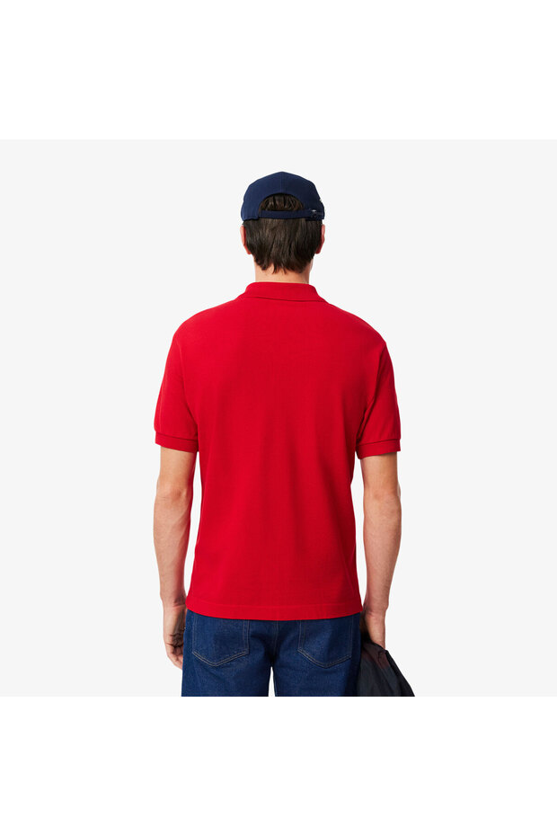 L.12.12 Erkek Classic Fit Kırmızı Polo - 3