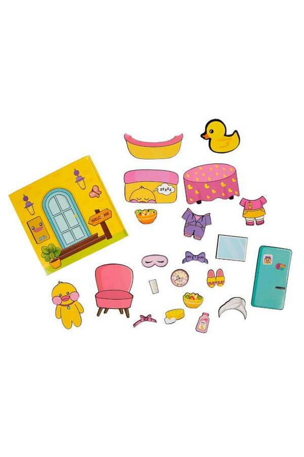 Smile Games Magnetli Paper Duck Ev Seti - 2