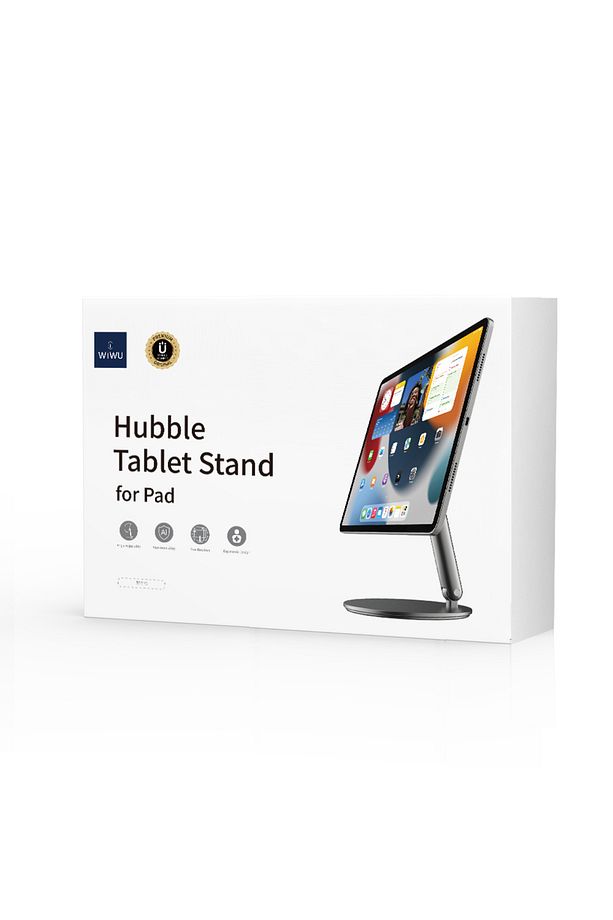 iPad Pro 13 2024 Tablet Standı Wiwu ZM-310 360 Derece Dönebilen Magnetik Başlıklı Gri - 5