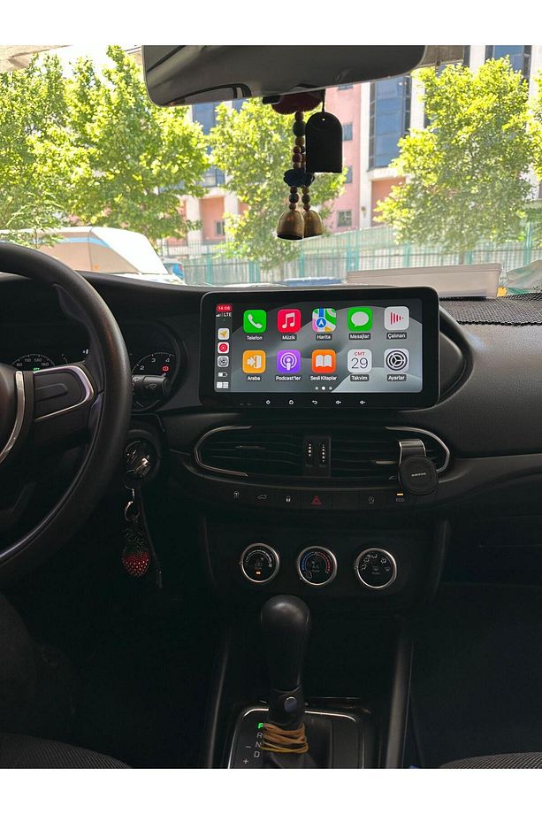 FIAT EGEA 10.33" 4+64 ANDROİD APPLE CARPLAY ANDROİD AUTO MULTİMEDİA TEYP - 1