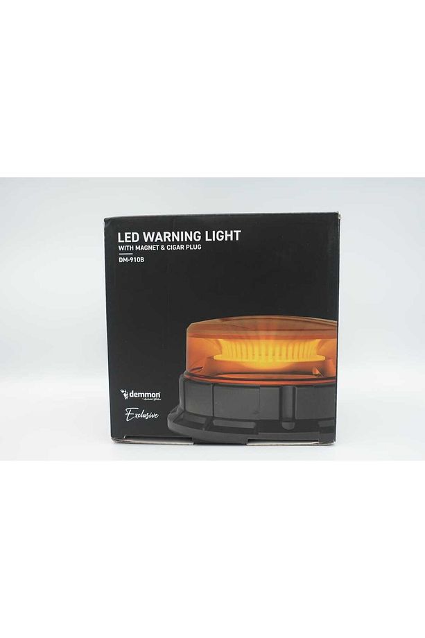 DM-910B LED Tepe Lambası -  Lamba - Mıknatıslı & Çakmak Soketli - IP67 ECE R65 Onaylı - 1