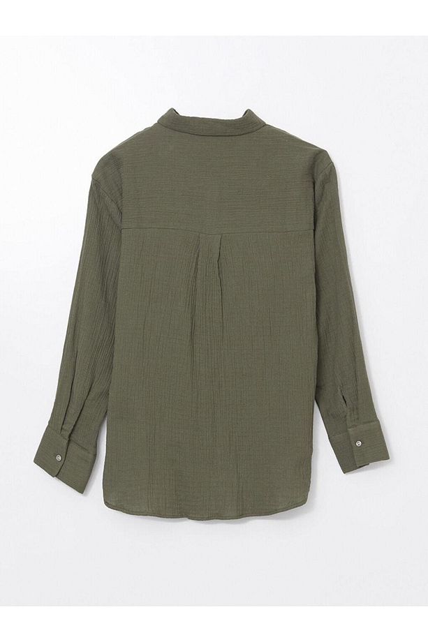 LCW Vision Loose Fit Kadın Gömlek - 6