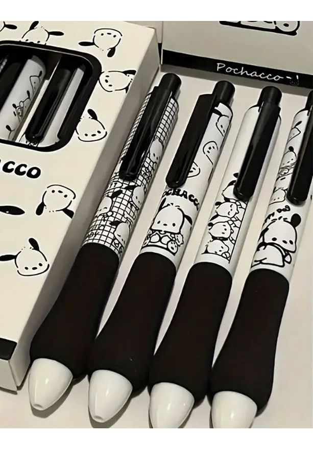 1 Adet Pochacco Jel Tükenmez Kalem 0.5 MM Siyah Mürekkep - 1