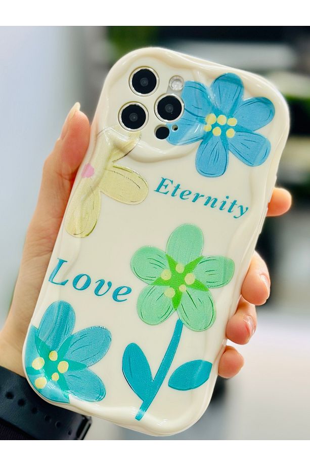 Iphone 12 Ve 12 Pro Birebir Uyumlu ETERNİTY  Baskı Desenli Esnek  Silikon Kılıf - 4