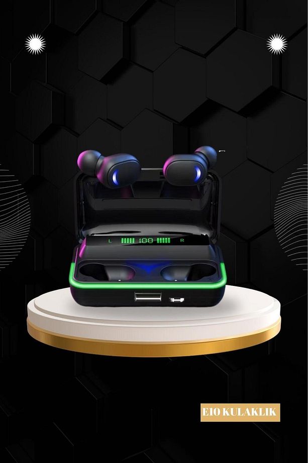 Ucuz ve Kaliteli Kulaklıklı Saat Seti Bluetooth Bağlantılı Akıllı Saat ve Kulaklık - 5