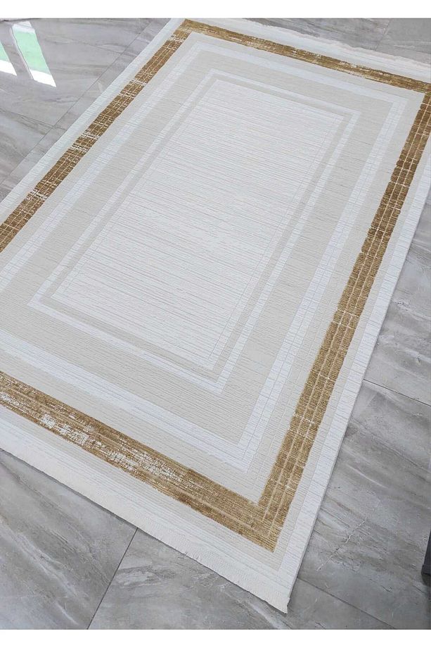 Bambu Tarz 4 M2 Ve 6 M2 Metrekare Salon Halısı Antialerjik Oturma Odası Halısı - 1