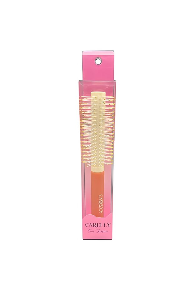Cr-0721 Brown White Simple Hair Brush