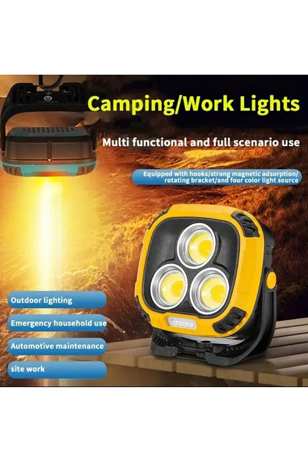 W894 105cm Ayaklı 18 Mod 50 Watt Projektör - Çalışma Lambası - 6