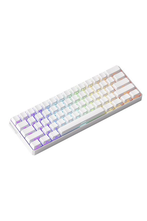 Monsgeek Fun60 Ultra Shine-through White He Manyetik Switch Argb Kablolu Mekanik Klavye - 3