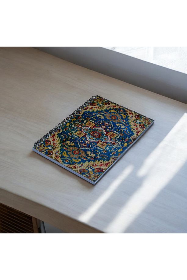 A 5 Spiralli Karton Kapak Çizgili Okul Defteri 50 Yaprak 4’lü Set - 4