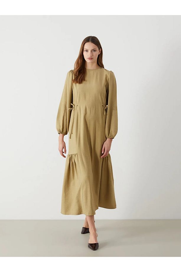 LCW Modest  Bisiklet Yaka Kadın Elbise - 1