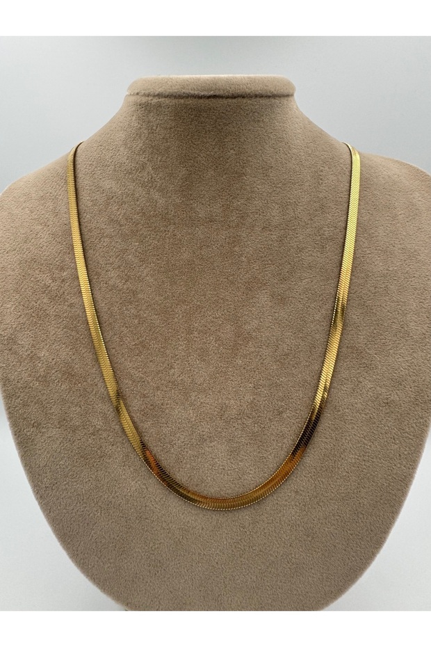 İtalyan Zincir Çelik Kolye - 1